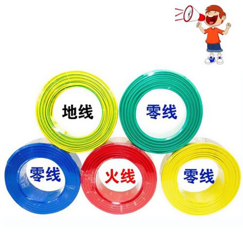 电线绝缘层颜色的不同分别代表什么